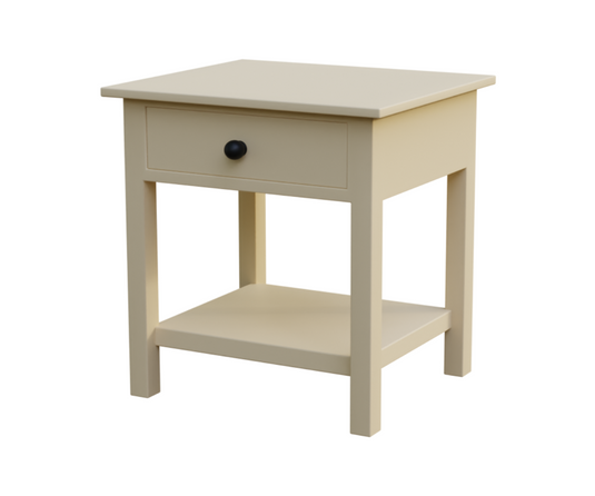 Windsor Whirl Bedroom Furniture Set - Only Bedside, Isometric Angle