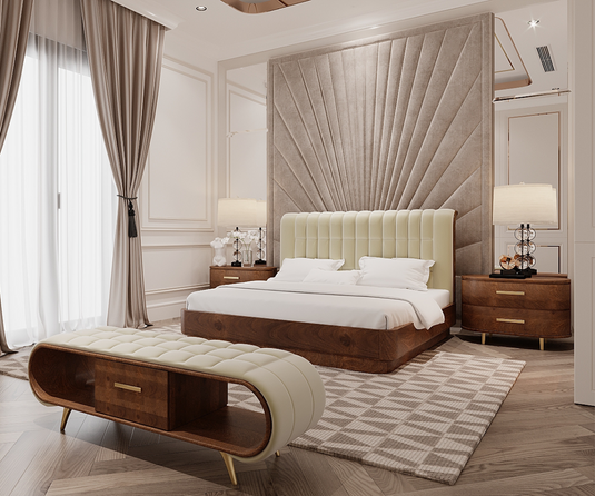 Windsor Whispers Luxury 4 Piece Bedroom Furniture Set
