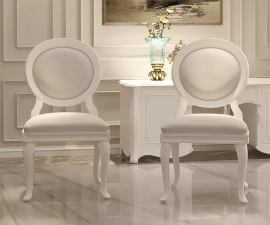 Azylo Luxury Upholstered Dining Chair Set of 2