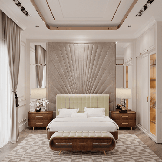 Windsor Whispers Wooden Bed.