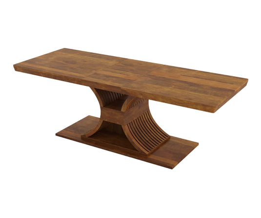 Caelistra Extendable 6-8 Seater Dining Table and Chairs Set.