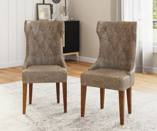 Caelistra Upholstered Dining Chairs (Set of 2).