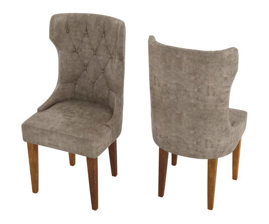 Caelistra Extendable 6-8 Seater Dining Table and Chairs Set.