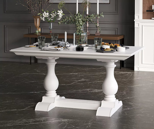 Callenbridge Double Pedestal Extendable Dining Table