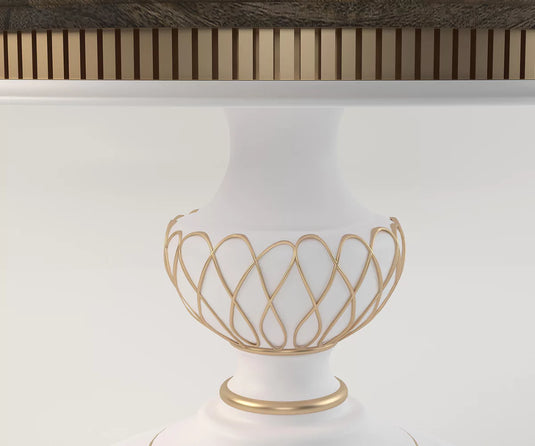 Celestiva Luxury Solid Wood Round Dining Set