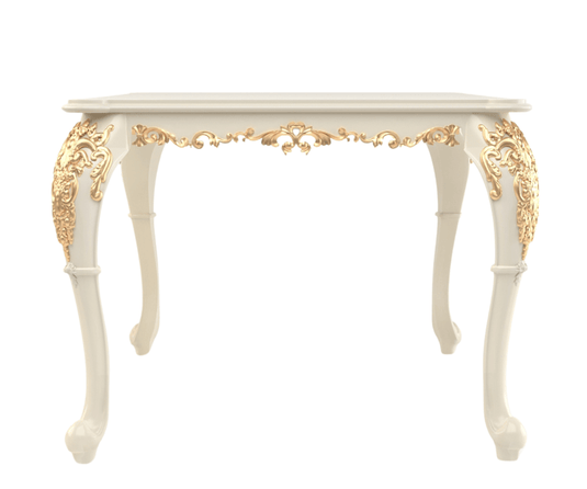Exquisite Solid Wood Modern Luxury Dining Table