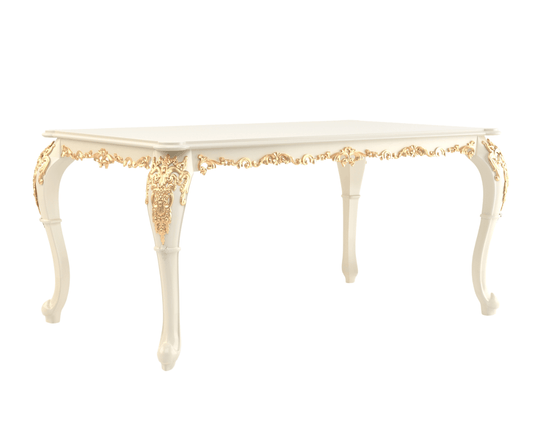 Exquisite Solid Wood Luxury Dining Set, Only Table.