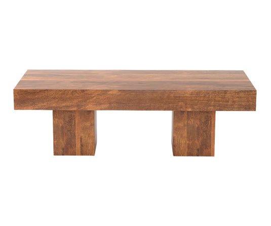 Oravelle Solid Wood Large 8 Seater Dining Table with Bench Set