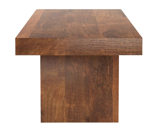 Oravelle Solid Wood Large 8 Seater Dining Table with Bench Set