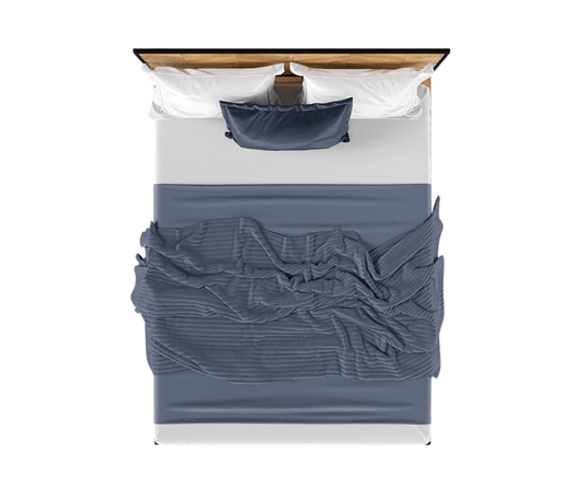 Serene Solid Wood 4 Drawers Storage Bed.