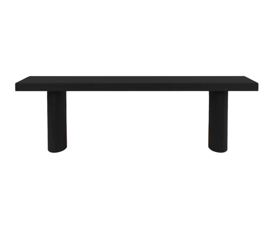 Tarkon Solid Wood Large 8 Seater Dining Table with Bench Set