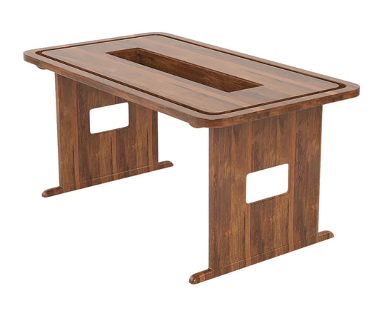 Vornax Dining Table with 4 Chairs and Bench.