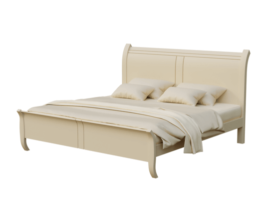 Windsor Whirl Wooden Bed.