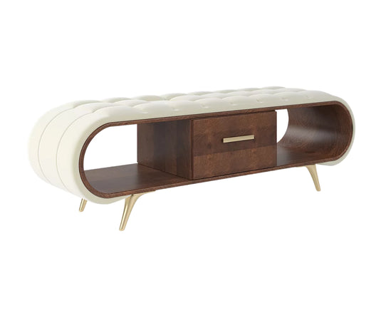 Windsor Whispers Luxury 4 Piece Bedroom Furniture Set - Bench