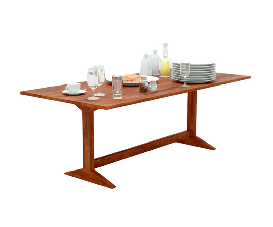 Classic Harmony Solid Wood Dining Table