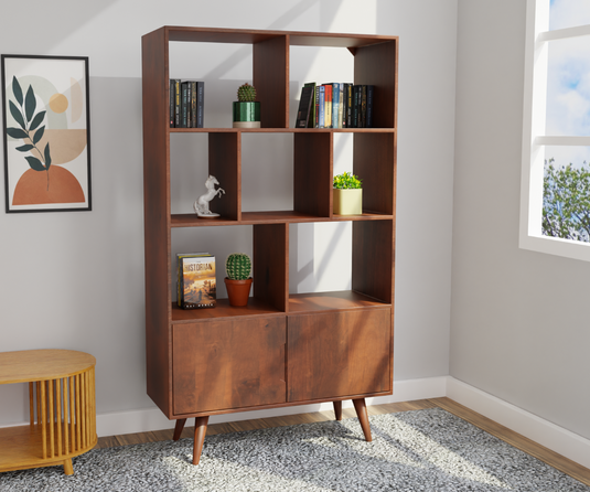 Panorama Wood Bookcase