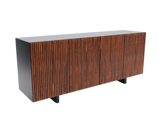 Elegante Solid Wood 4 Door Sideboard