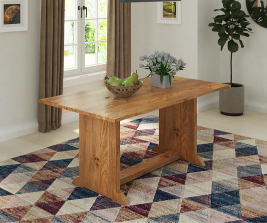 Svelte Solid Wood Dining Table