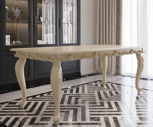 Oxfordian Odyssey Solid Wood Luxury Dining Table