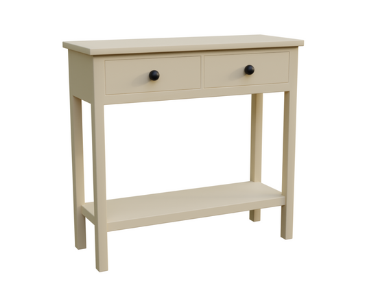 Windsor Whirl Bedroom Furniture Set - Isometric Angle, Only Console Table