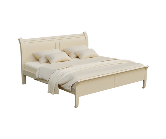 Windsor Whirl Bedroom Furniture Set - Only Bed