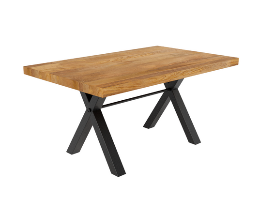 Urban Elegance Solid Wood Dining Table Set