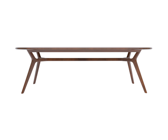 Opulent Solid Wood Dining Table