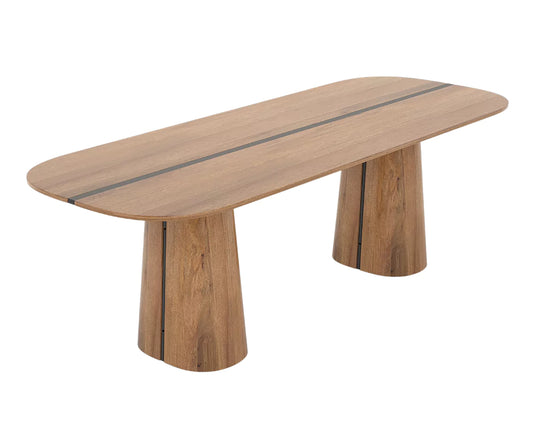 Brevona Solid Wood Dining Table