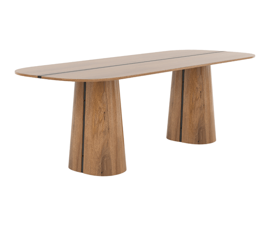 Brevona Solid Wood Dining Table