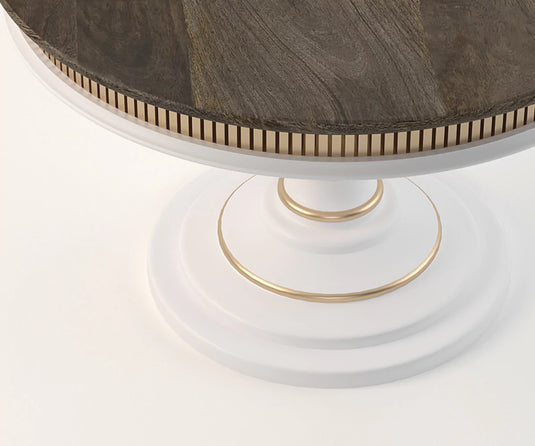 Celestiva Luxury Solid Wood Round Dining Table