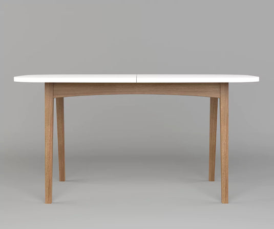 Frostvale Extendable White Dining Table