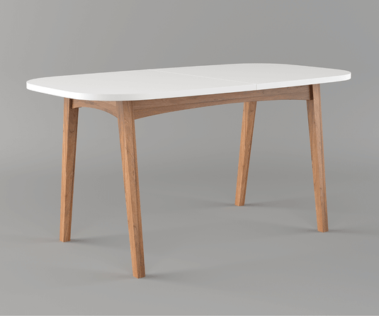 Frostvale Extendable White Dining Table