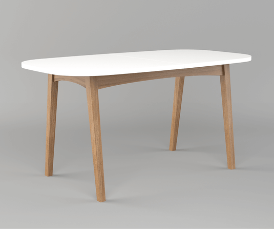 Frostvale Extendable White Dining Table