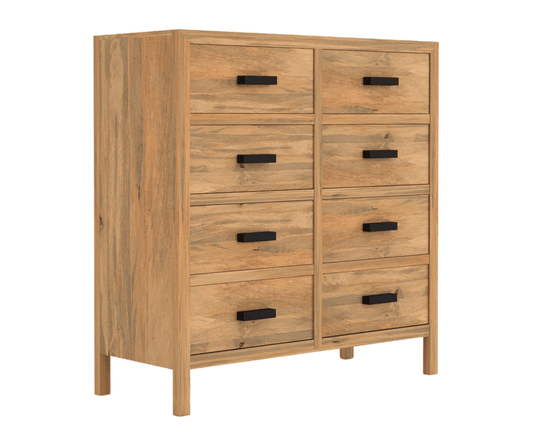 Orion Solid Wood 8 Drawer Chest