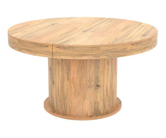 Qindora Round Expandable Dining Table