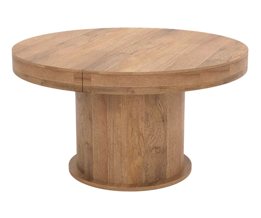 Qindora Round Expandable Dining Table