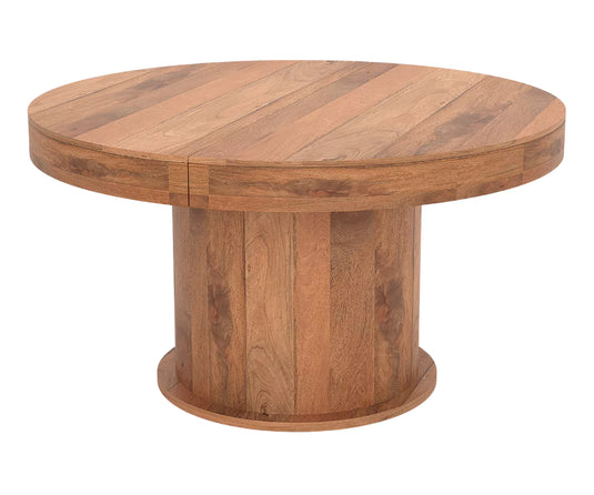 Qindora Round Expandable Dining Table