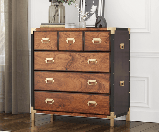 Veridian Solid Wood Chest of Drawers | 6 Drawer Chest