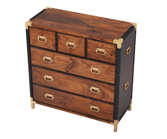 Veridian Solid Wood Chest of Drawers | 6 Drawer Chest