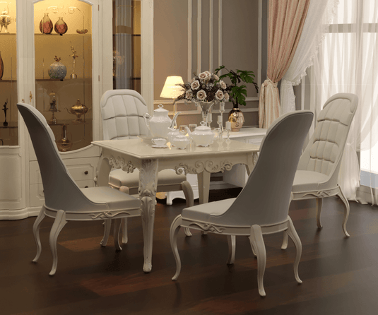 Vexal Solid Wood Luxury Dining Set