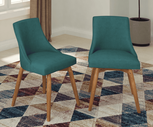 Svelte Upholstered Dining Chairs Set of 2