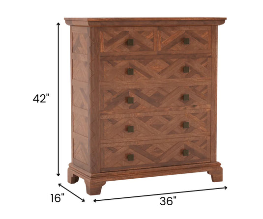 Zyrelle Tall 6-Drawer Chest
